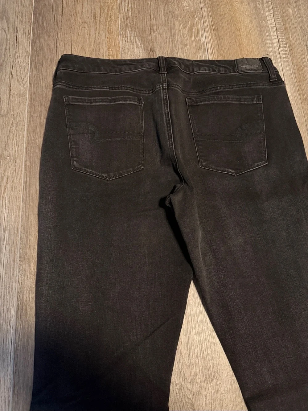 American Eagle Outfitters Women's Black Skinny Jeans - Picture 7 of 7